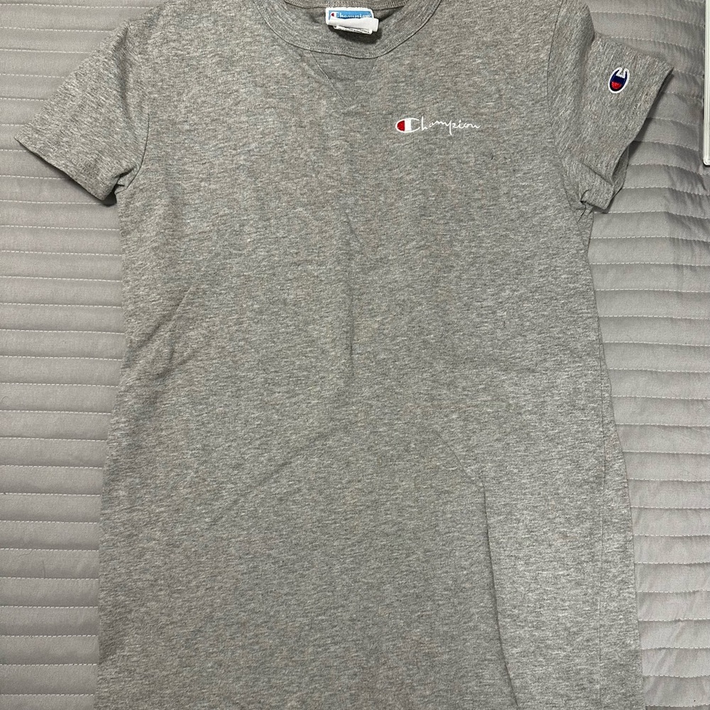 Champion Gray T-Shirt dress